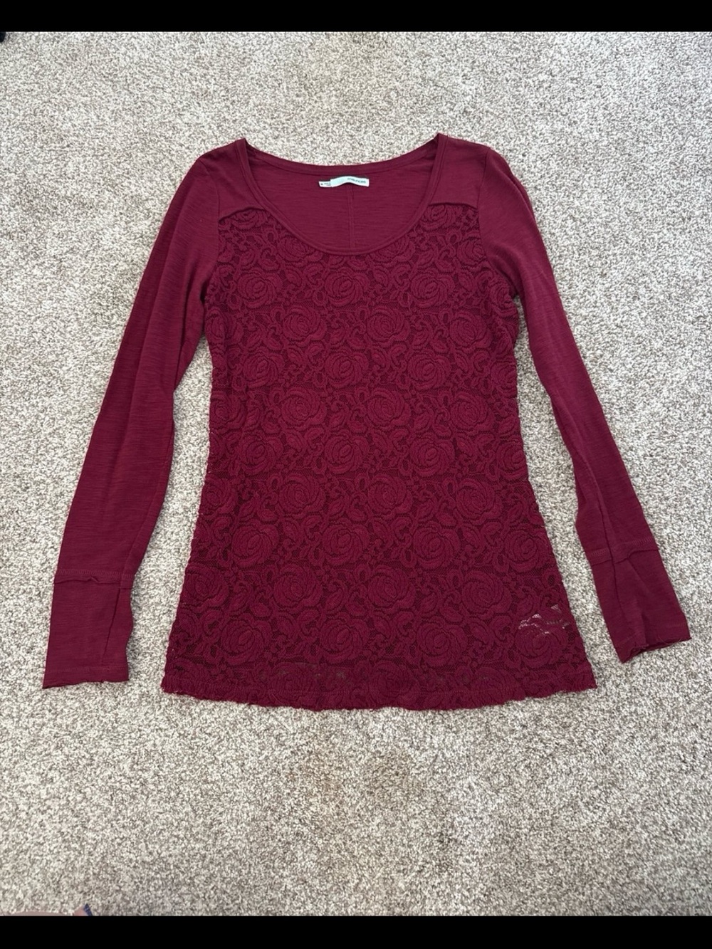 Maurice’s lace front top